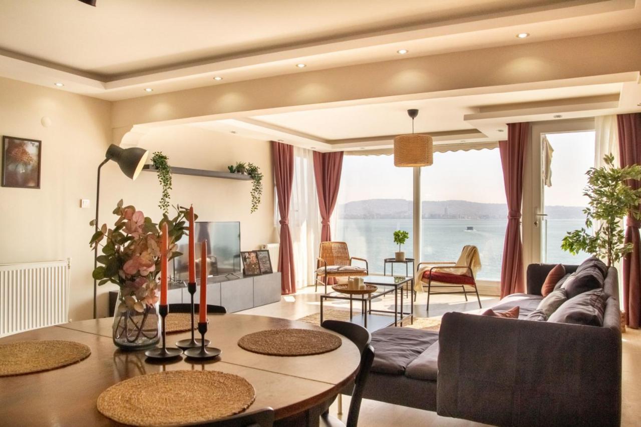 Apartament Exceptional Flat With Gorgeous Sea View In Izmir Zewnętrze zdjęcie