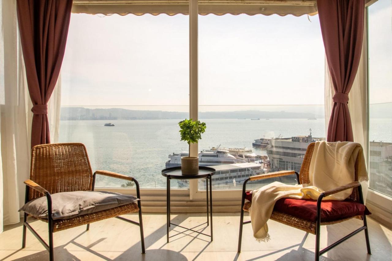 Apartament Exceptional Flat With Gorgeous Sea View In Izmir Zewnętrze zdjęcie